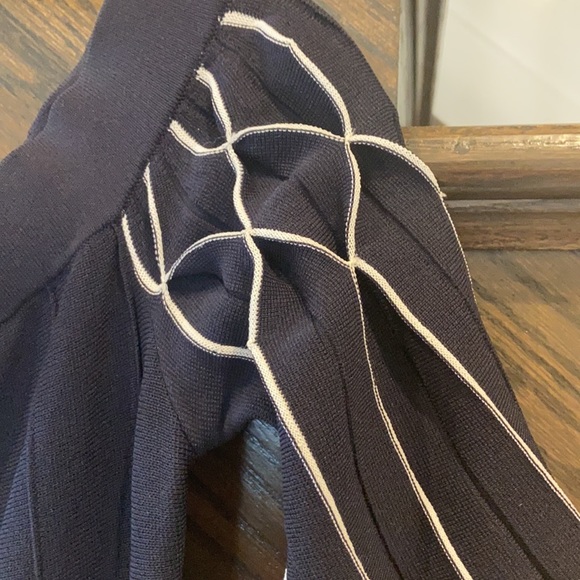 Jonathan simkhai navy midi dress - Picture 6 of 9